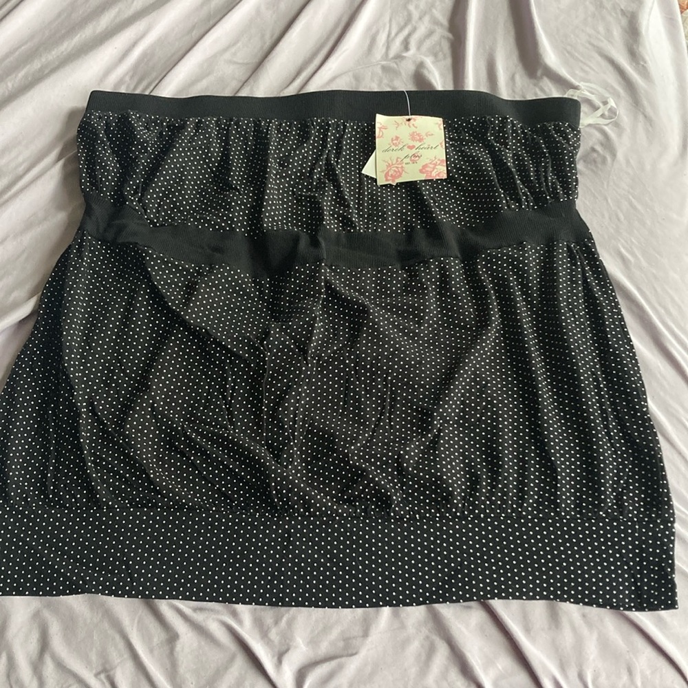 Derek heart plus tube top